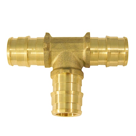 Apollo Apollo PEX-A 1/2 in. Expansion PEX in to X 1/2 in. D Barb Brass Tee EPXT12